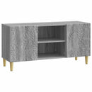 TV-skab 102 x 34,5 x 50 cm Grå Sonoma Konstrueret træ