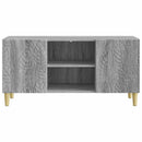 TV-skab 102 x 34,5 x 50 cm Grå Sonoma Konstrueret træ