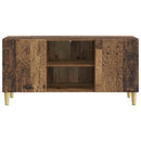 TV-skab 102 x 34,5 x 50 cm Gammelt træ Konstrueret træ