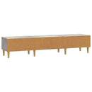 TV-skab 147 x 34,5 x 30 cm Betongrå Konstrueret træ
