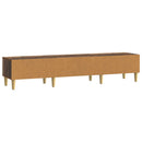 TV-skab 147 x 34,5 x 30 cm Gammelt træ Konstrueret træ