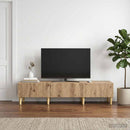 TV-skab 147 x 34,5 x 30 cm Artisan-eg Konstrueret træ