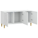TV-skab 99 x 34,5 x 50 cm Hvid Konstrueret træ
