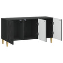 TV-skab 99 x 34,5 x 50 cm Sort Konstrueret træ