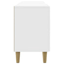 TV-skab 99 x 34,5 x 50 cm Hvid højglans Konstrueret træ