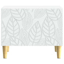 Sofabord Hvid 50 x 49 x 40 cm Konstrueret træ