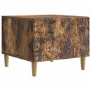 Sofabord Røget eg 50 x 49 x 40 cm Konstrueret træ
