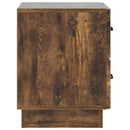 Natskab 2 pcs Røget eg 43 x 34,5 x 44,5 cm Konstrueret træ