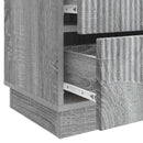 Natskab Grå sonoma-eg 43 x 34,5 x 44,5 cm Konstrueret træ
