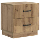 Natskab 2 pcs Artisan-eg 43 x 34,5 x 44,5 cm Konstrueret træ