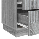 Natskab Grå sonoma-eg 62 x 34,5 x 44,5 cm Konstrueret træ