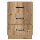 Natskab med skuffe Artisan-eg 43 x 41 x 63,5 cm Konstrueret træ