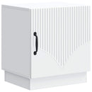 Sengebord Hvid 43 x 34,5 x 47 cm Konstrueret træ