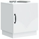 Sengebord Hvid 43 x 34,5 x 47 cm Konstrueret træ