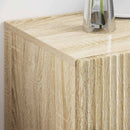 Sengebord Sonoma-eg 43 x 34,5 x 47 cm Konstrueret træ