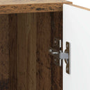 Sengebord 2 pcs Gammelt træ 43 x 34,5 x 47 cm Konstrueret træ