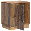Sengebord 2 pcs Gammelt træ 43 x 34,5 x 47 cm Konstrueret træ