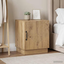 Sengebord 2 stk. Artisan-eg 43 x 34,5 x 47 cm Konstrueret træ