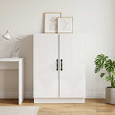 Sideboard Hvid 66 x 34,5 x 87 cm Konstrueret træ