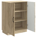 Sideboard Sonoma-eg 66 x 34,5 x 87 cm Konstrueret træ