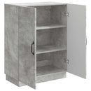 Sideboard Betongrå 66 x 34,5 x 87 cm Konstrueret træ