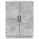 Sideboard Betongrå 66 x 34,5 x 87 cm Konstrueret træ