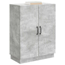 Sideboard Betongrå 66 x 34,5 x 87 cm Konstrueret træ