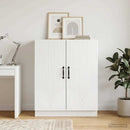 Sideboard Hvid højglans 66 x 34,5 x 87 cm Konstrueret træ