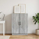 Sideboard Grå sonoma-eg 66 x 34,5 x 87 cm Konstrueret træ