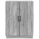 Sideboard Grå sonoma-eg 66 x 34,5 x 87 cm Konstrueret træ