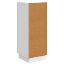 Sideboard Hvid 33 x 34,5 x 87 cm Konstrueret træ