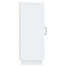Sideboard Hvid 33 x 34,5 x 87 cm Konstrueret træ