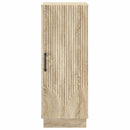 Sideboard Sonoma-eg 33 x 34,5 x 87 cm Konstrueret træ