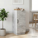 Sideboard Betongrå 33 x 34,5 x 87 cm Konstrueret træ