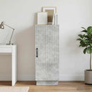 Sideboard Betongrå 33 x 34,5 x 87 cm Konstrueret træ