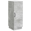 Sideboard Betongrå 33 x 34,5 x 87 cm Konstrueret træ