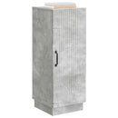Sideboard Betongrå 33 x 34,5 x 87 cm Konstrueret træ
