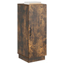 Sideboard Røget eg 33 x 34,5 x 87 cm Konstrueret træ
