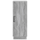 Sideboard Grå sonoma-eg 33 x 34,5 x 87 cm Konstrueret træ