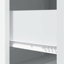Skuffeskab Hvid 66 x 34,5 x 87 cm Konstrueret træ
