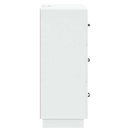 Skuffeskab Hvid 66 x 34,5 x 87 cm Konstrueret træ