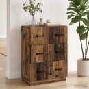 Skuffeskab Gammelt træ 66 x 34,5 x 87 cm Konstrueret træ