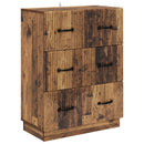 Skuffeskab Gammelt træ 66 x 34,5 x 87 cm Konstrueret træ