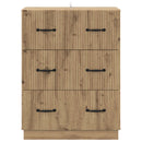 Skuffeskab 66 x 34,5 x 87 cm Konstrueret træ Artisan-eg