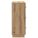 Skuffeskab 66 x 34,5 x 87 cm Konstrueret træ Artisan-eg