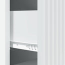 Skuffeskab Hvid 33 x 34,5 x 87 cm Konstrueret træ