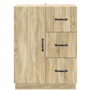 Sideboard Sonoma-eg 66 x 34,5 x 87 cm Konstrueret træ