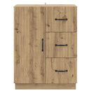 Sideboard Artisan-eg 66 x 34,5 x 87 cm Konstrueret træ