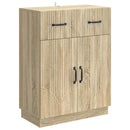 Sideboard Sonoma-eg 66 x 34,5 x 87 cm Konstrueret træ