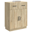 Sideboard Sonoma-eg 66 x 34,5 x 87 cm Konstrueret træ